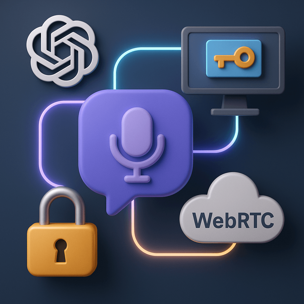 Building Real-time Voice Communication with OpenAI using WebRTC and Ephemeral Keys
